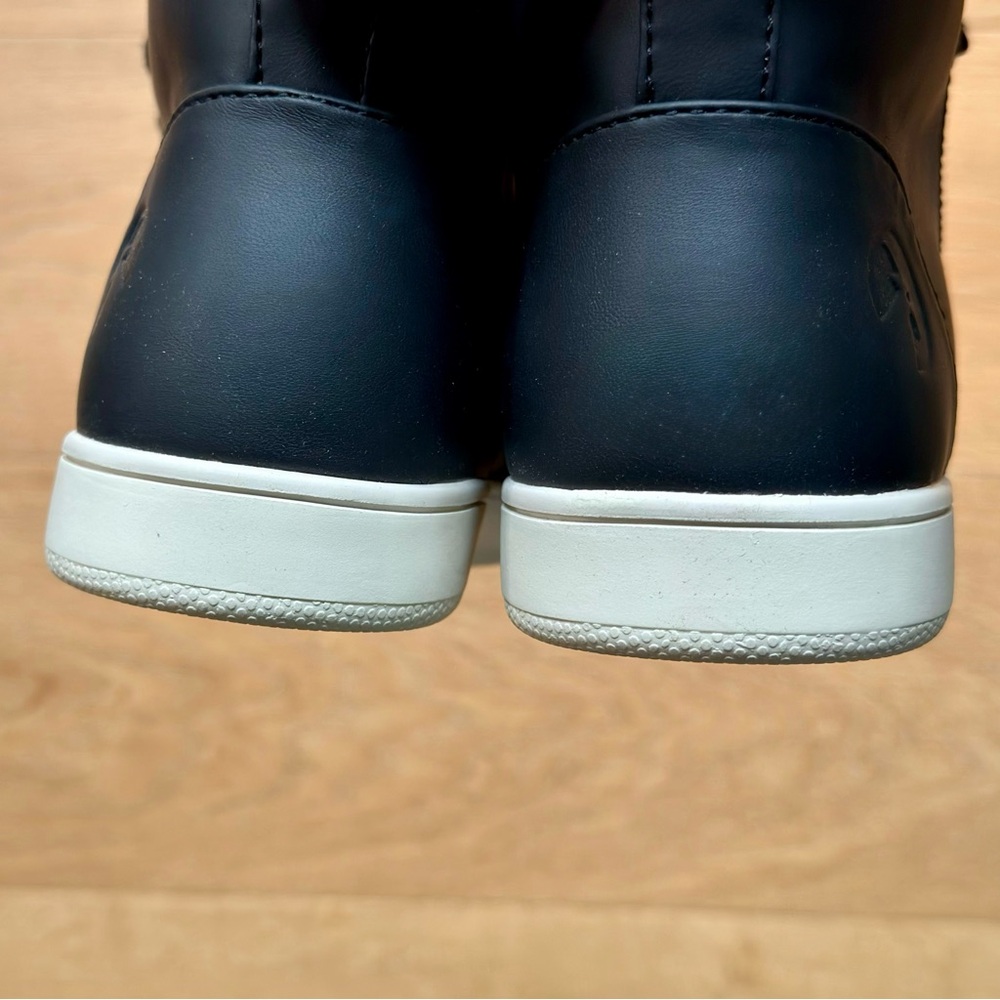 NWT Billy Footwear Sneakers Mid Top Black Easy On/Off Zipper Women’s 7.5 - Picture 11 of 14
